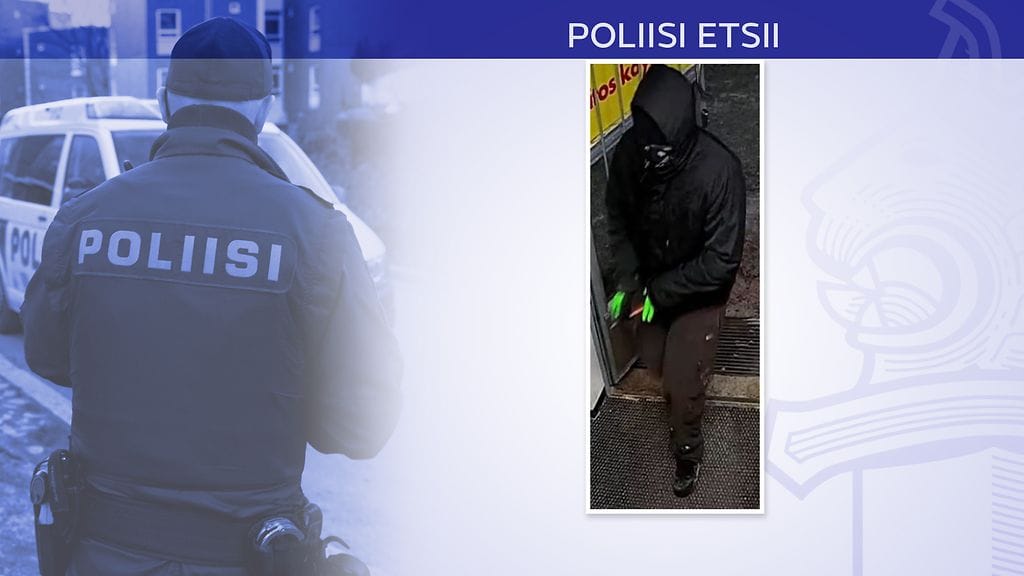 Poliisi pyytää yleisön apua epäillyn tekijän henkilöllisyyden ja rikoksen selvittämiseksi.