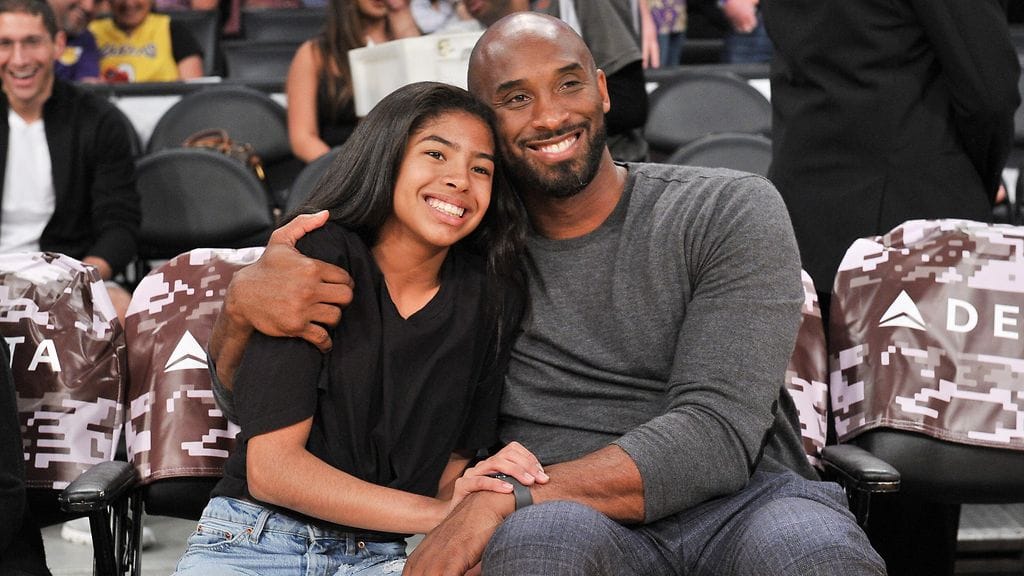 Gianna ja Kobe Bryant kuvattuna marraskuussa 2019.