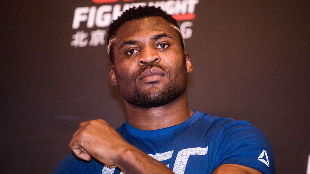 Francis Ngannoun, 33, saldo UFC:ssä on yhdeksän voittoa ja kaksi tappiota.