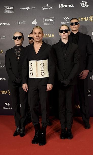 Antti Tuisku ja seurue Emma Gaala 2019 Lehtikuva