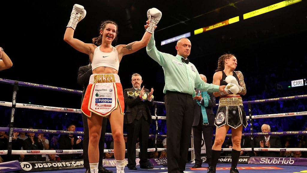 Terri Harper voitti Eva Wahlströmin selkeästi pistein 98-91, 99-90, 99-90.