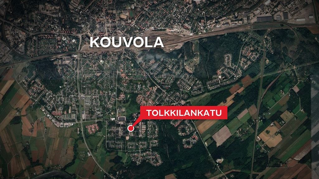 Palo syttyi kerrostalohuoneiston pesuhuoneessa Tolkkilankadulla.