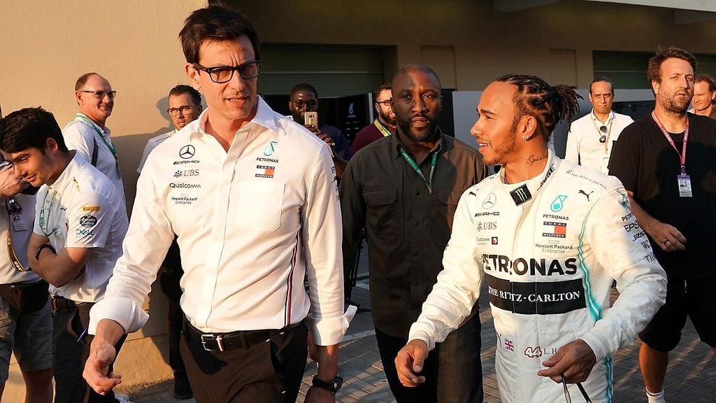 Toto Wolff ja Lewis Hamilton – yhdessä jatkossakin Mercedeksellä?