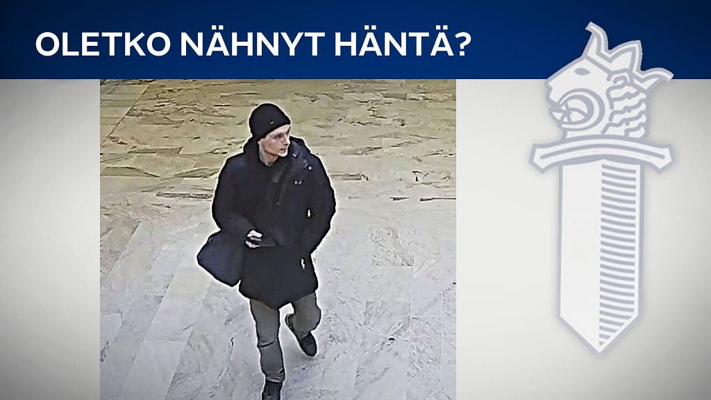 Koskisella oli katoamishektellä päällään kuvassa näkyvät tumma talvitakki, tumma huppari ja vaaleat housut.