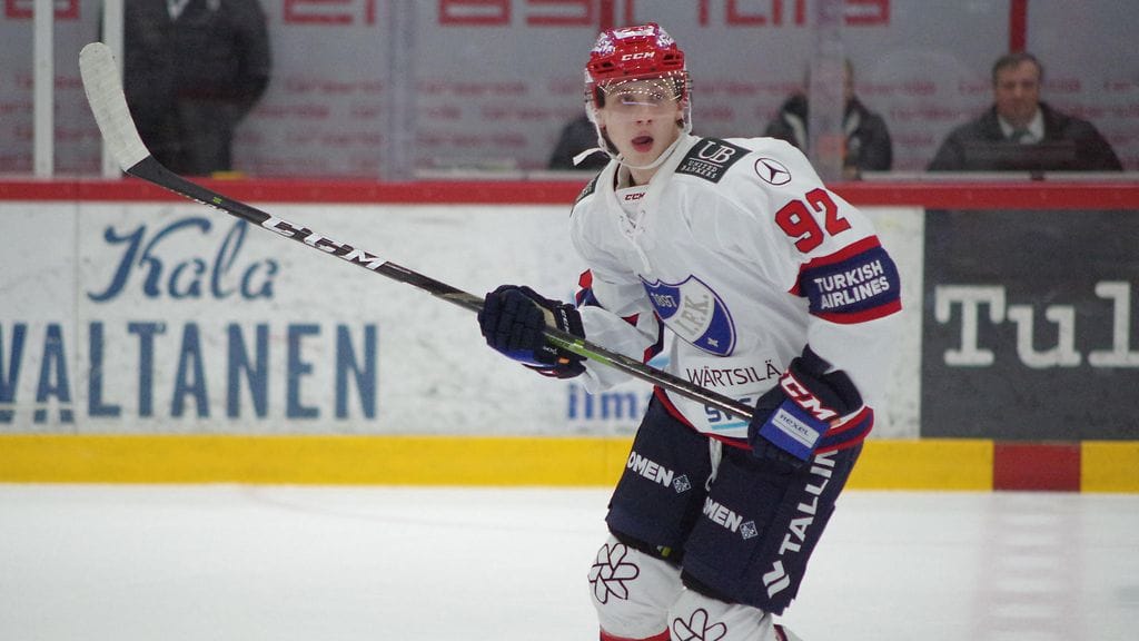 Brad Lambert pelaa uransa toisen liigaottelunsa tänään keskiviikkona, kun Helsingin IFK kohtaa Tampereen Ilveksen.