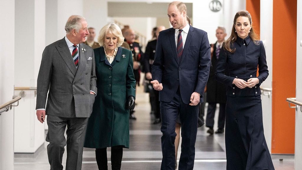 Charles, Camilla, William ja Catherine