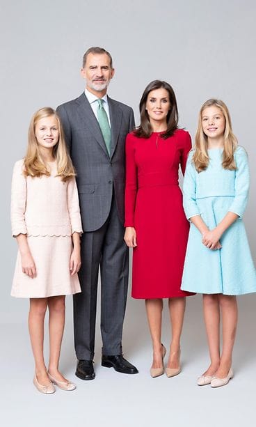 Espanjan kuningasperhe 2020