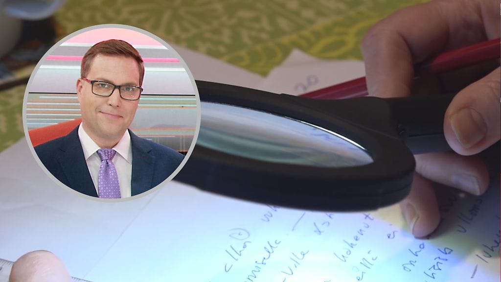 Jan Andersson grafologilla