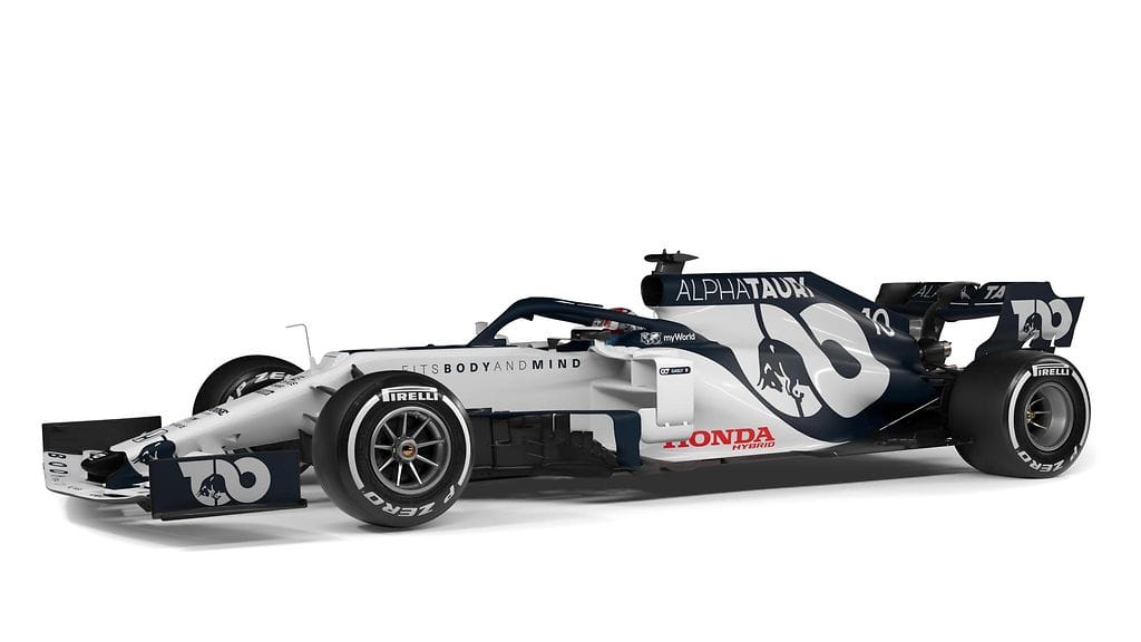 Tässä on AlphaTaurin uusi F1-auto.