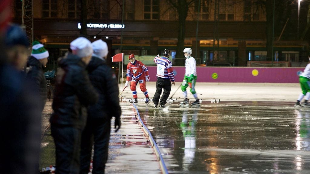 Arkistokuva HIFK:n ja Akilleksen ottelusta Brahen kentällä vuonna 2017.
