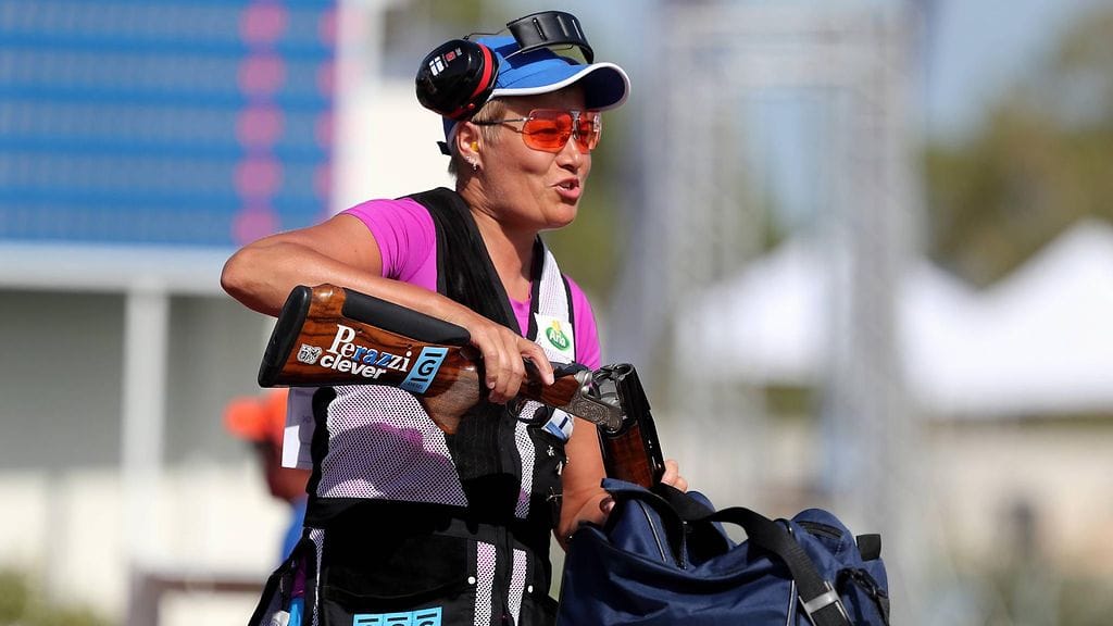 Satu Mäkelä-Nummela ampuu tänä vuonna Tokion olympialaisissa.