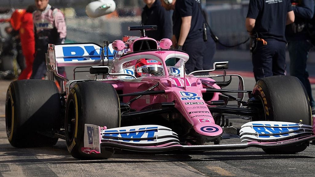 Racing Pointin uusi auto herätti plagiointisyytöksiä.