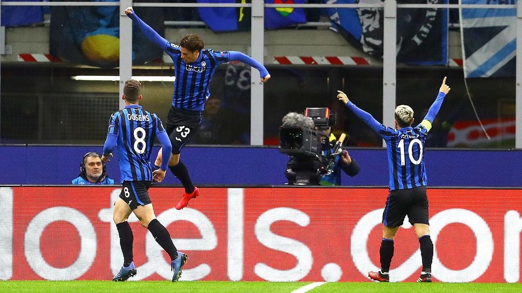 Atalantan Hans Hateboer tuuletti iskemäänsä maalia.