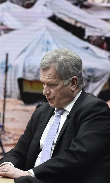 Sauli Niinistö Ylellä Lehtikuva