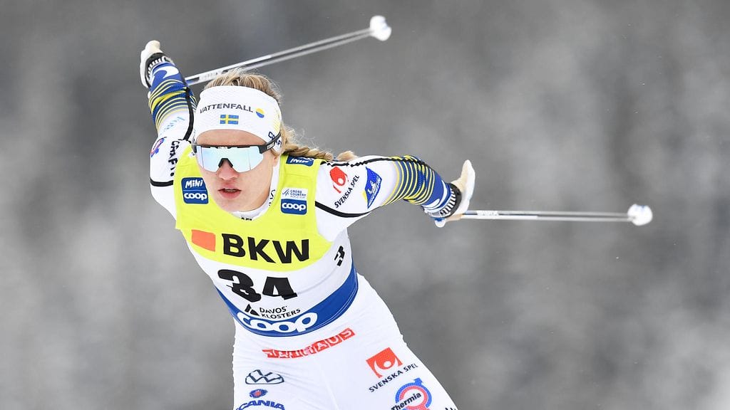 Linn Svahn ei ollut tyytyväinen omaan suoritukseensa.