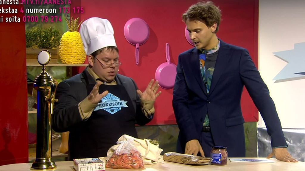 Urmas Viilunk loihti Kokkisodassa laivan seisovan pöydän.