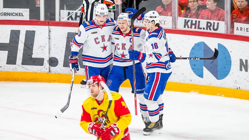 Jokerit sai selkäsaunan Pietarin SKA:lta.