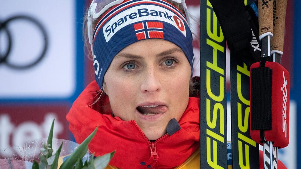 Therese Johaug on ollut kovilla.