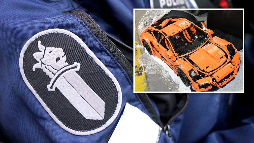 Poliisi laittoi tiedotteeseen erikseen kuvan löytyneestä Lego-Porschesta.
– Poliisi toivoo että myös tämä arvo-ajoneuvo päästään luovuttamaan kevään aikana takaisin oikealle omistajalleen, kuului kommentti.