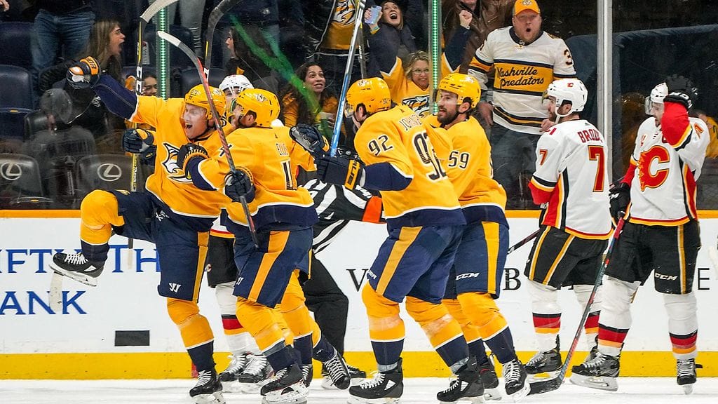 Mikael Granlund iski jatkoajalla voiton Predatorsille.