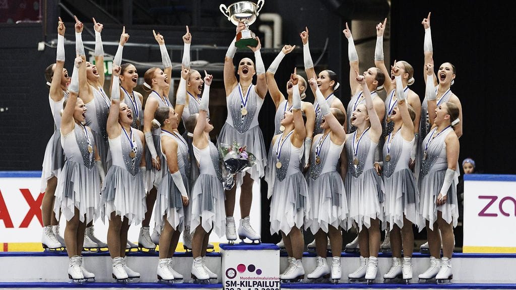 Helsinki Rockettes nappasi muodostelmaluistelun SM-kultaa.