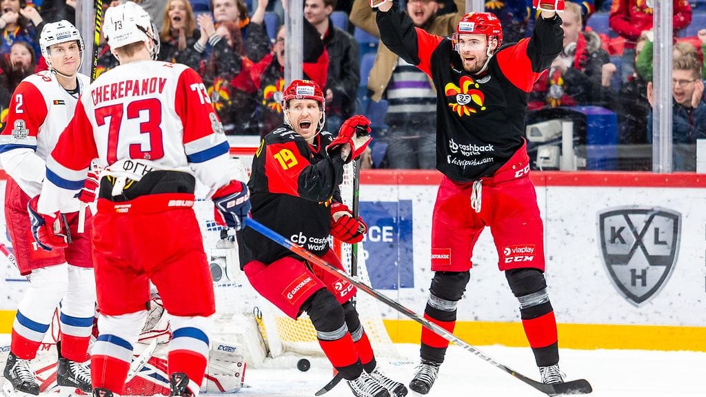 Helsingin Jokerit juhli myös toisessa Lokomotiv-pudotuspeliottelussa.