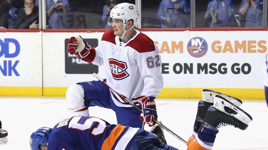 Artturi Lehkosen luistin osui ikävästi Johnny Boychukia kasvoihin.