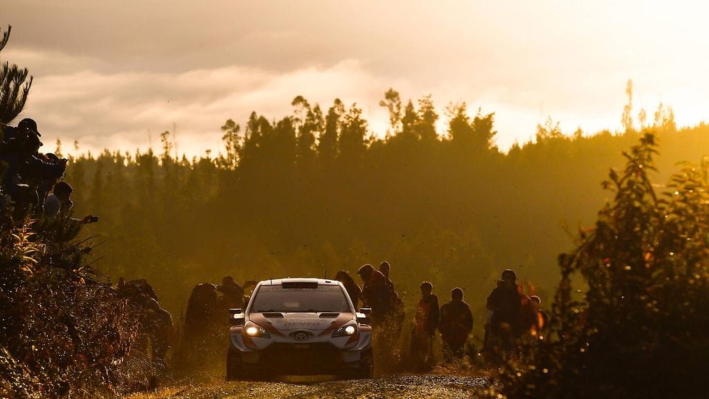 Jari-Matti Latvala ajoi Chilen rallissa 2019.