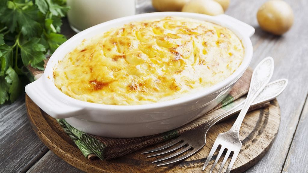 Testaa ranskalaista perunamuusia.