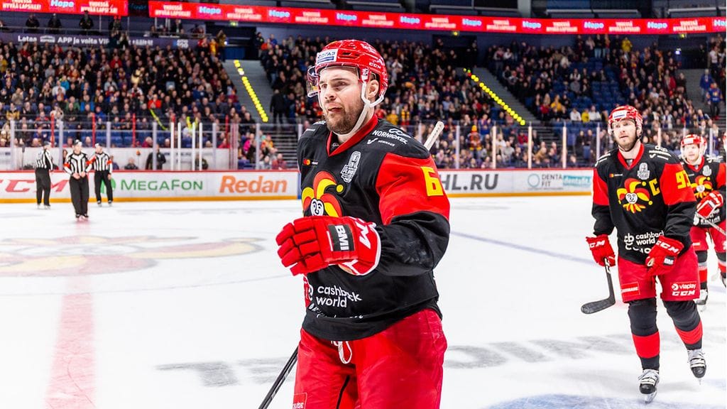 Jesse Joensuu iski Jokereiden 2-1-osuman maanantain Lokomotiv-ottelussa.