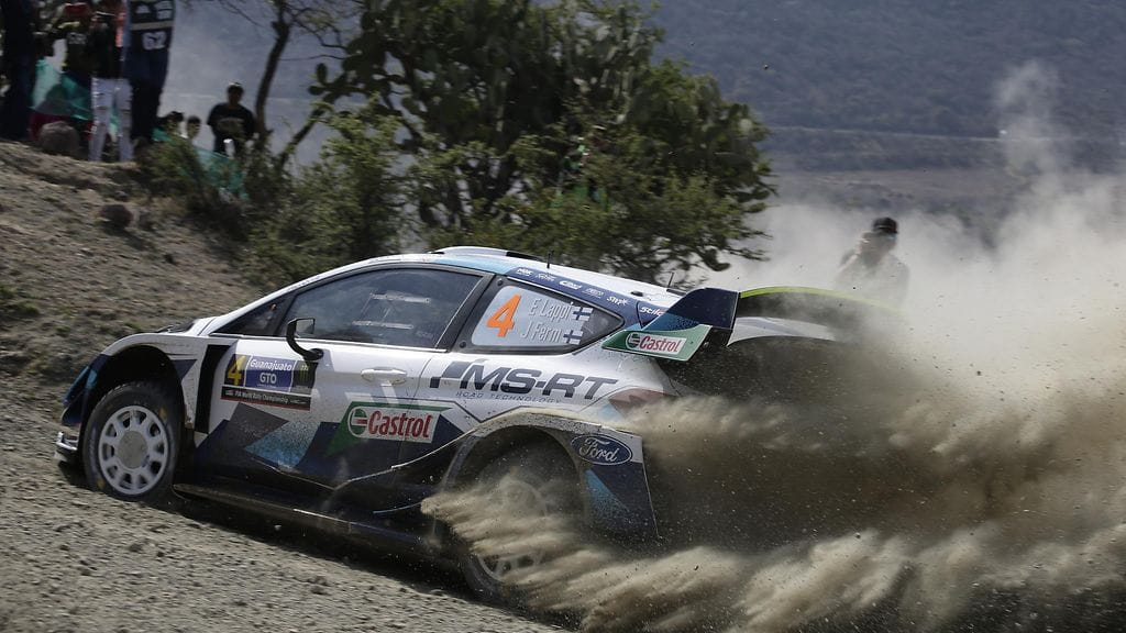 Esapekka Lappi vauhdissa Meksikossa.