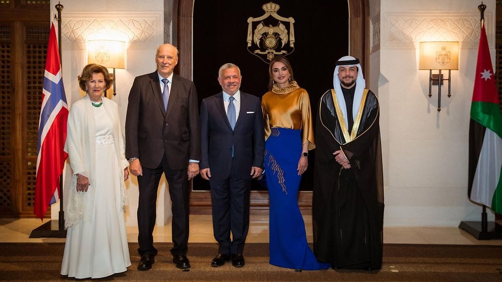 Norjan kuningaspari Jordaniassa