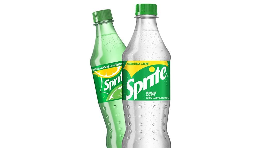 sprite uusi pullo
