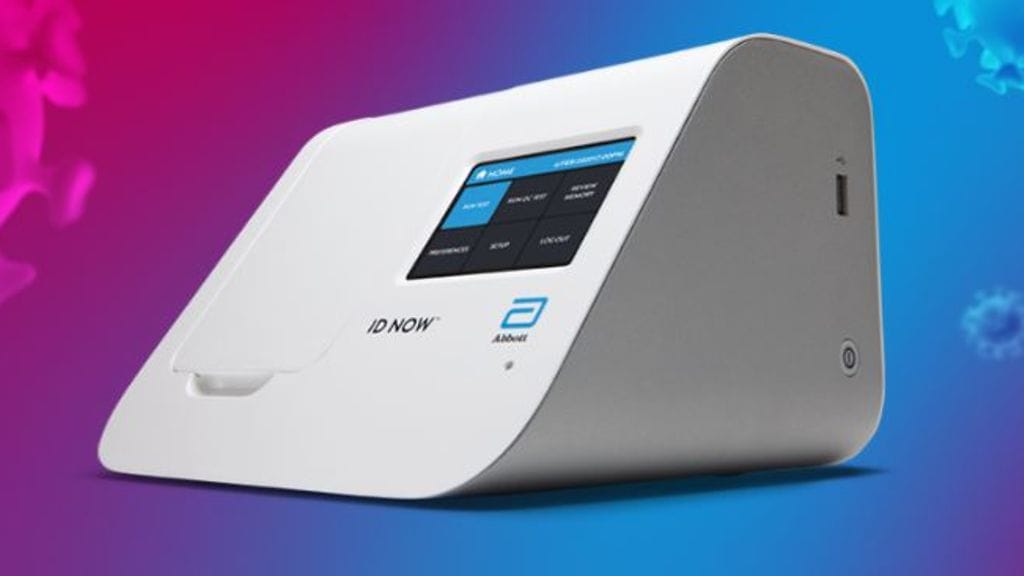 Handout-Abbot-Laboratories-koronatestilaite