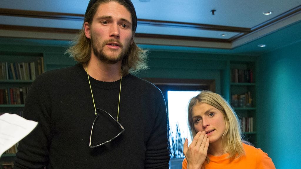 Jakob Hoff ja Therese Johaug vuonna 2016.