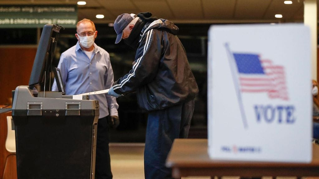 LK: Wisconsin, vaalit, äänestys, korona