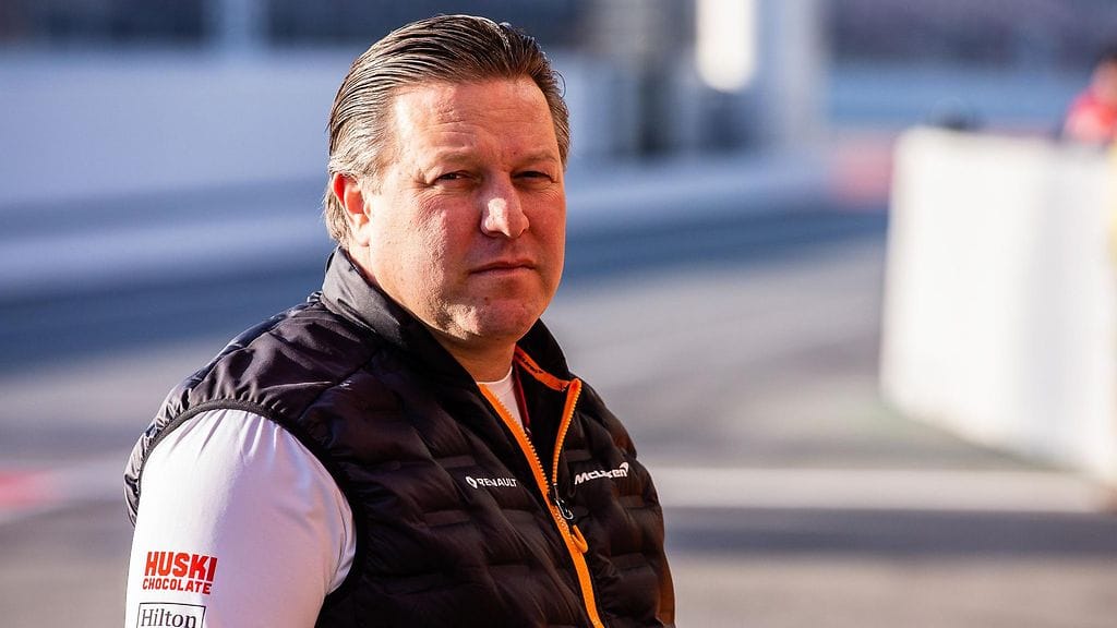 McLarenin toimitusjohtaja Zak Brown.
