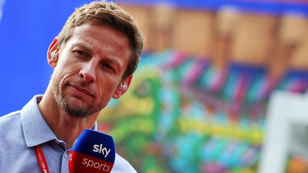 Jenson Button toimii nykyään Sky Sportsin F1-asiantuntijana.
