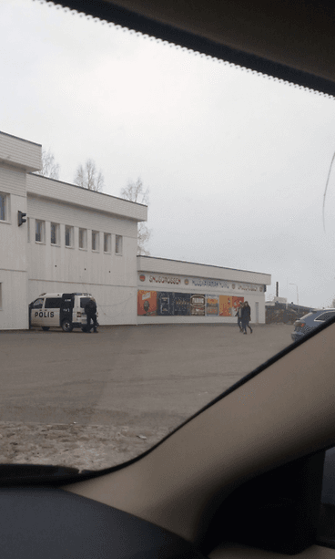 poliisit haaparannalla