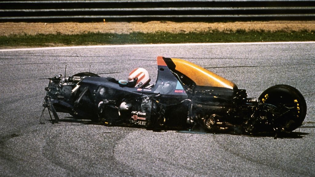 Tulosruutu: Roland Ratzenberger menehtyi Imolan traagisen F1-viikonlopun aika-ajoissa vapunaattona 1994