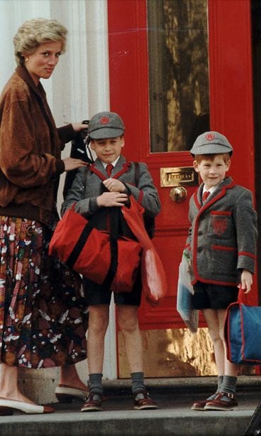 prinsessa Diana prinssi Harry prinssi William