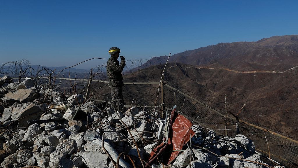 Yhdysvaltalaissotilas ylitti Koreoiden rajan heinäkuussa 2023/ kuvituskuva