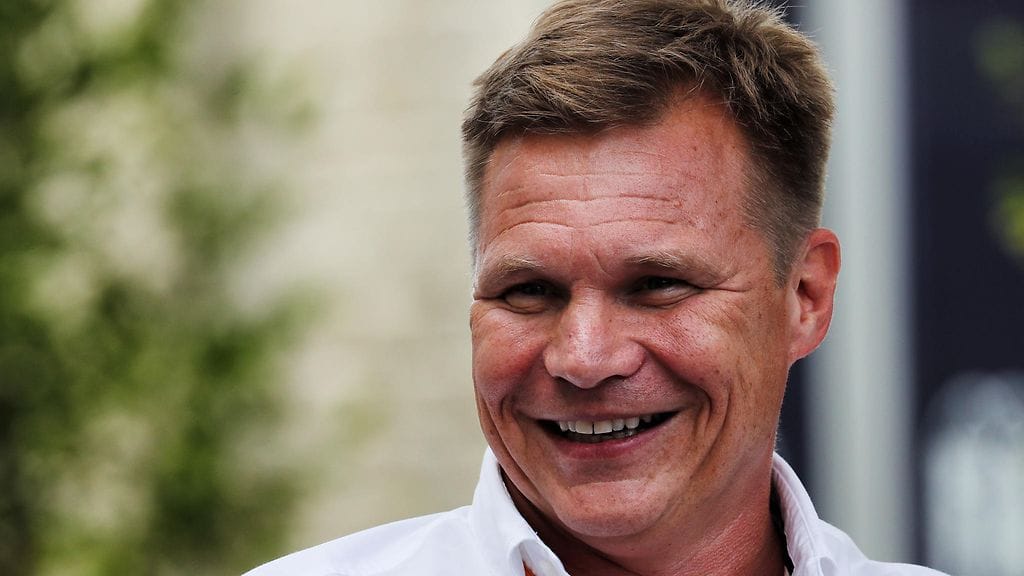 Mika Salo, normaalisti F1-tuomari, nykyään striimaaja.