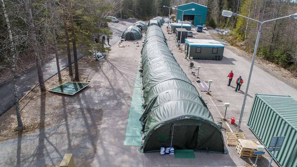 Puhdistuslinjastotyöskentelya