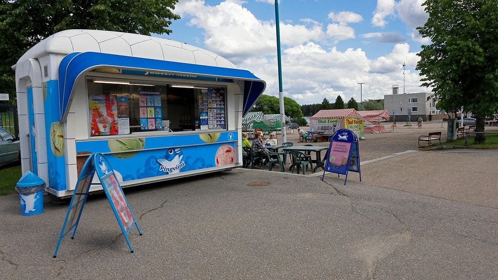 Jäätelökioski Pingviini irtojäätelö