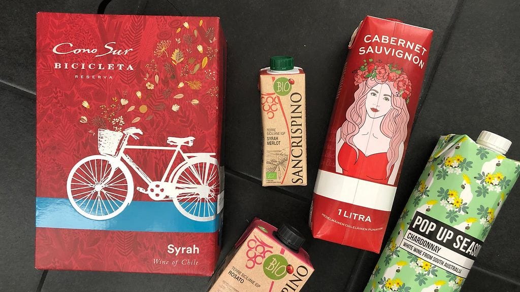 viinit viini viinitonkka hanaviini viinitetra tetraviini