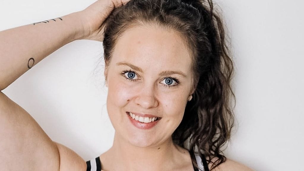 Eveliina Mäntykangas oli yksi Wellnessmalli-kilpailun finalisteista.