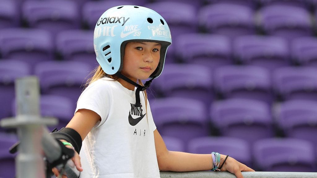 Sky Brown koki kovia.