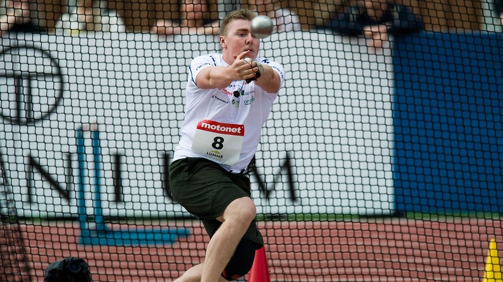 Aaron Kangas paranteli ennätystään lauantaina Somerolla.