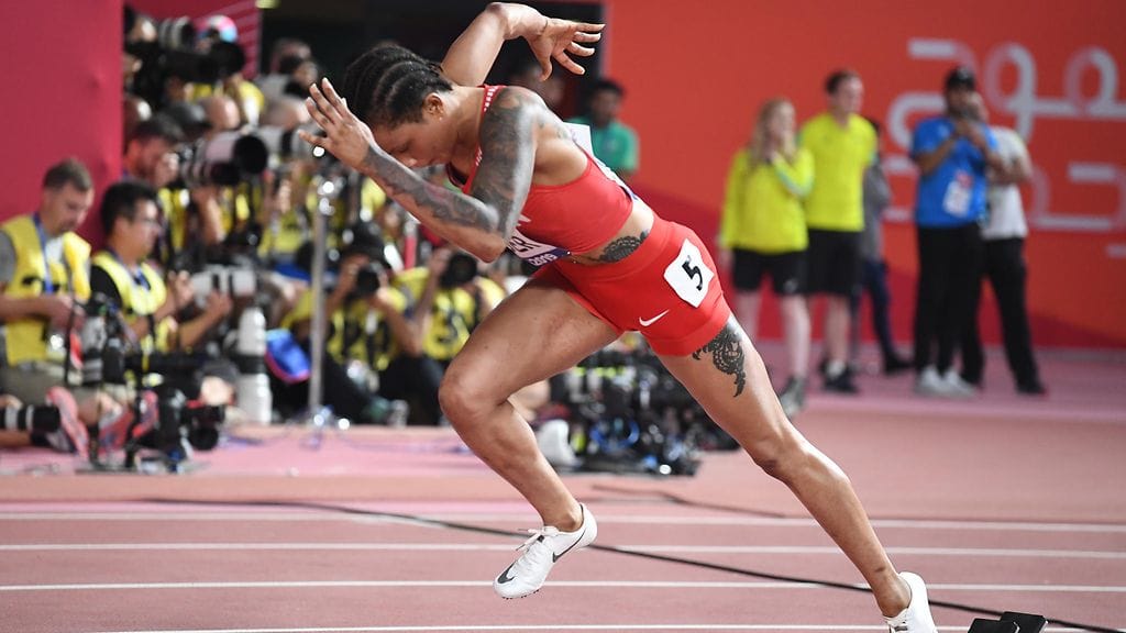 Salwa Eid Naseria odottaa kahden vuoden kilpailukielto.